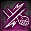 Shadow Strike: Unarmed icon action bg3