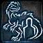 Wild Shape: Dilophosaurus icon action bg3