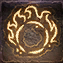 Flaming Sphere icon action bg3