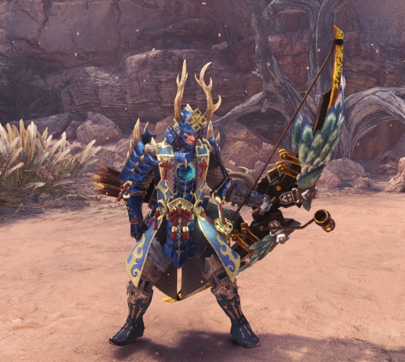 Pre Iceborne bow gear progression - Low and High rank cover image