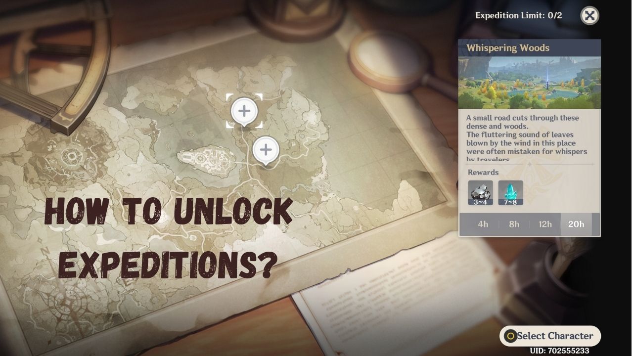 How to unlock expeditions?