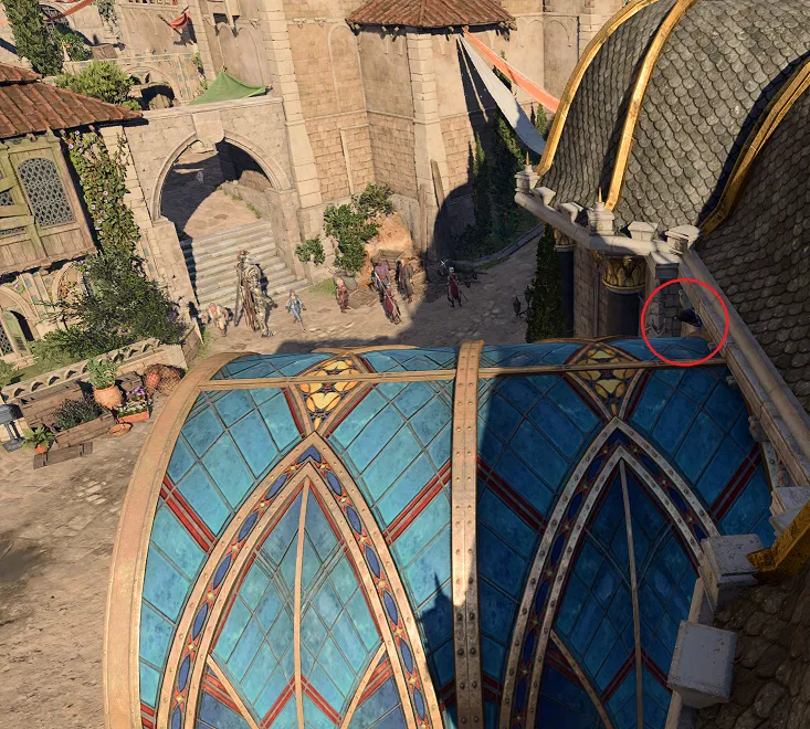 Hat location if not in Tara's inventory