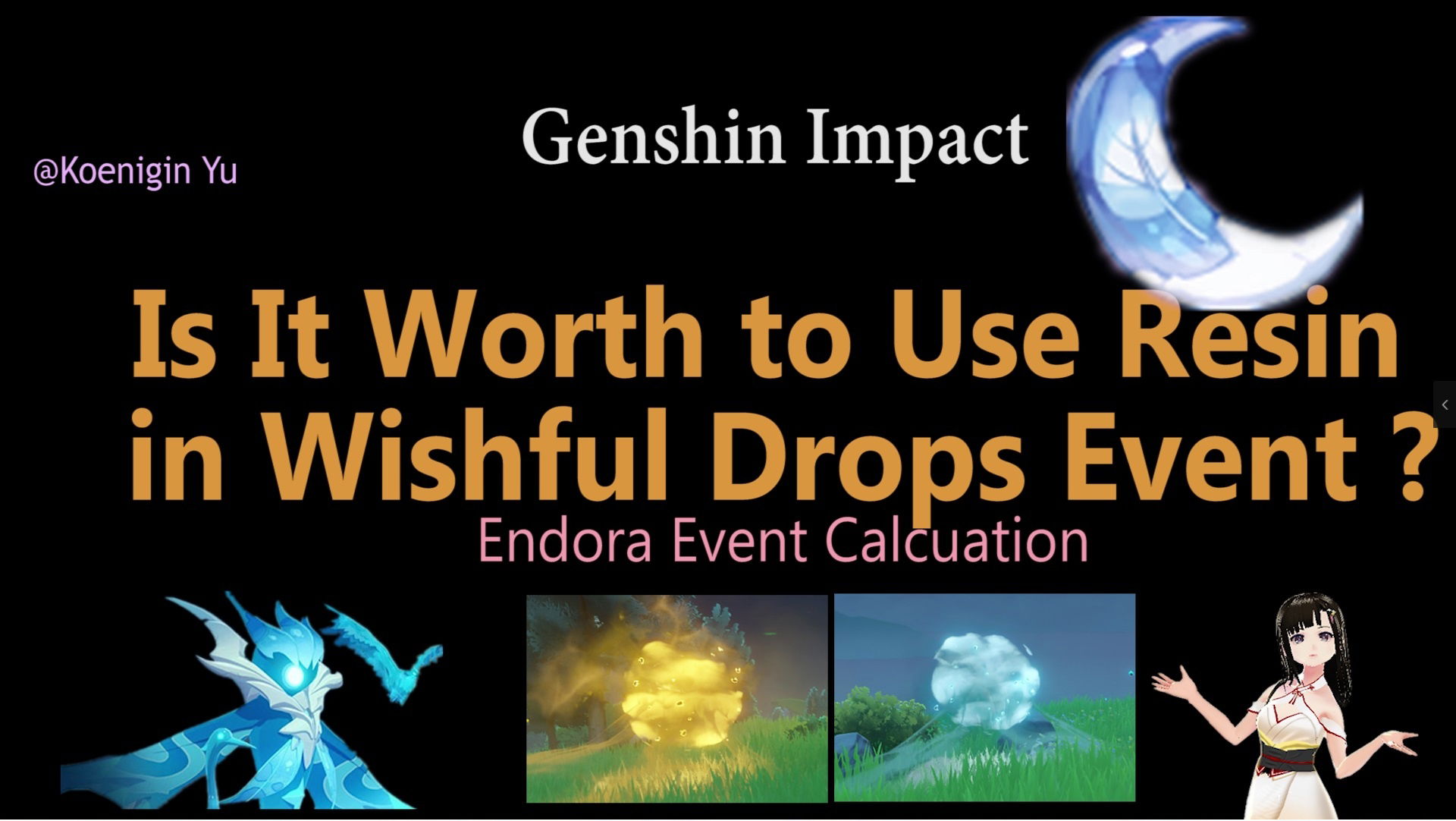 [Genshin News] Endora Event VS Ley Line, Is It Worth to Use Resin in Wishful Drops Event