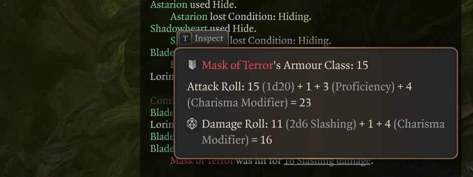 Avoid Missing Your Attacks, Increase Attack Rolls! 