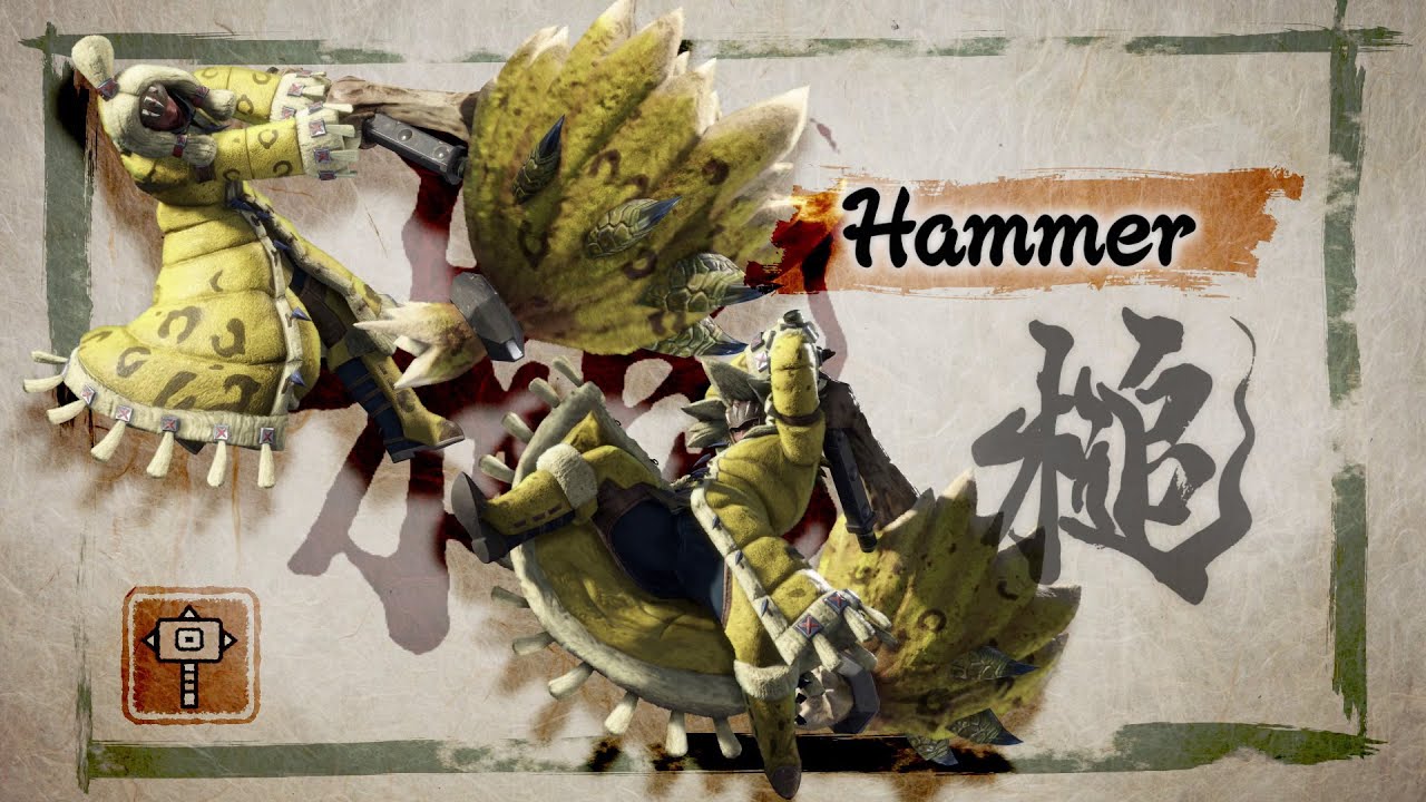 Best Hammer Builds Guide and Progression Monster Hunter Rise (MH Rise