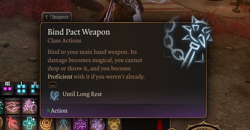 bind pact weapon description bg3