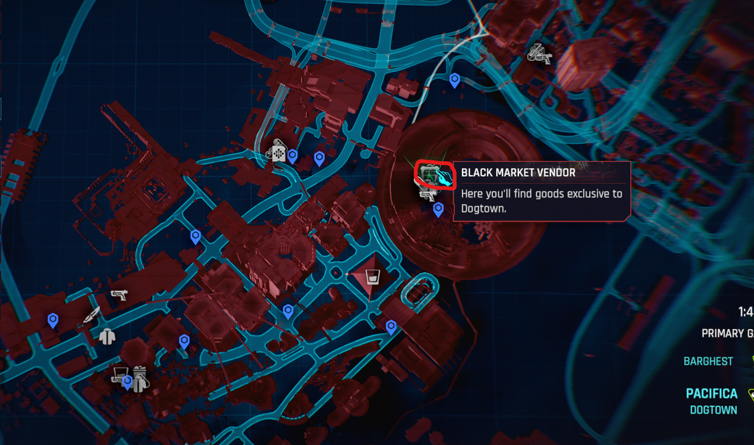 Black Market Vendor Location | Cyberpunk 2077