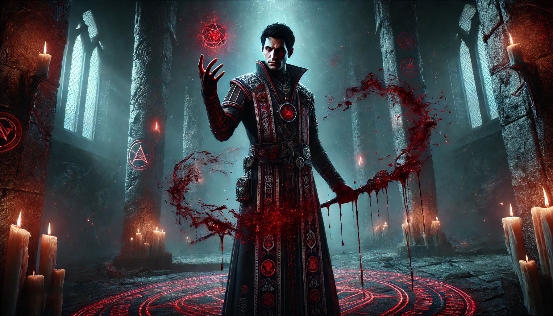 Dragon age origins blood mage build