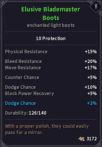 Boots stats