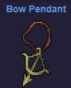 bow pendant