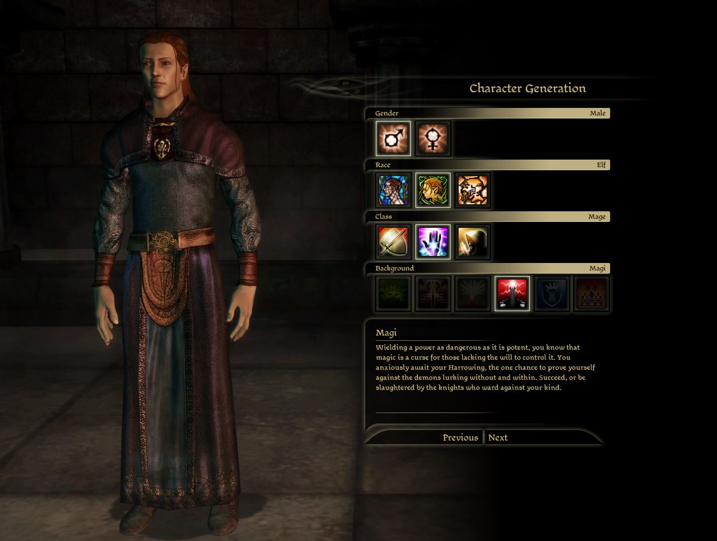 dragon age origins best warrior build