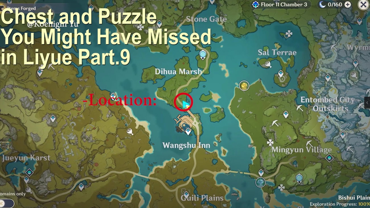Chest and Puzzle You Might Have Missed in Liyue Part.9 Genshin Impact