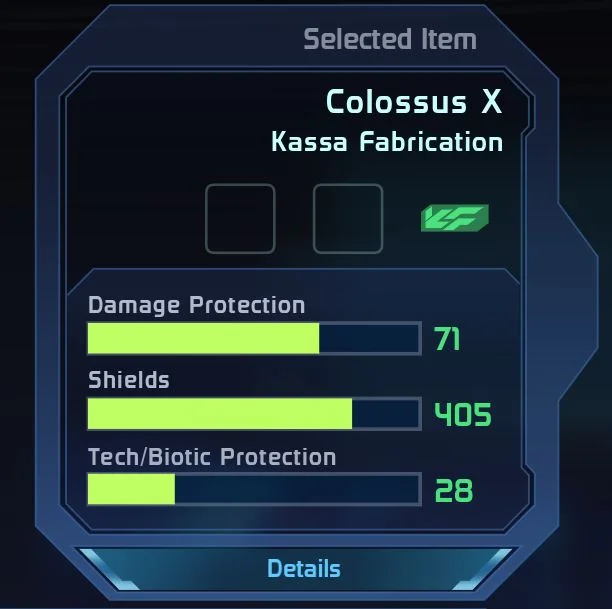 colossus armor medium mass effect 1