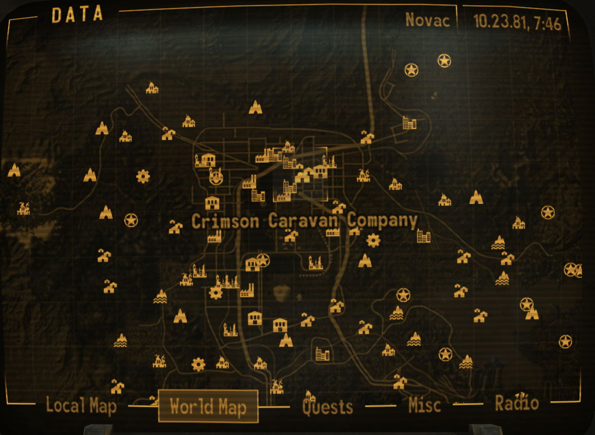 crimson caravan company location fallout new vegas