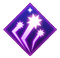 Energy barrage icon