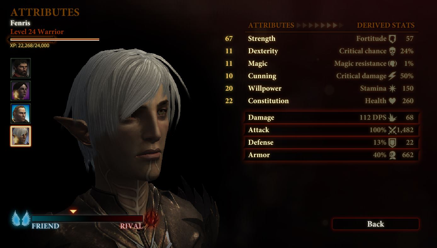 Fenris dps build attributes dragon age 2