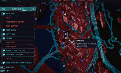 All Ripperdoc locations and cyberware | Cyberpunk 2077