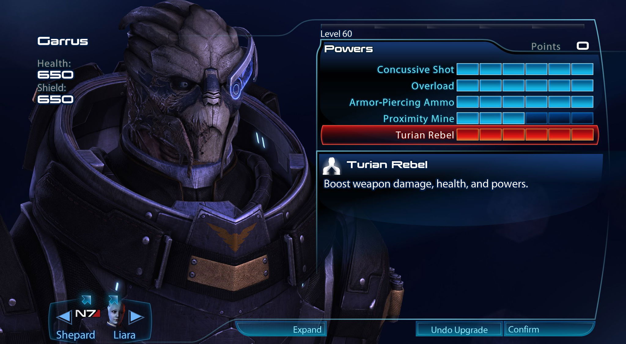 garrus build squad abilities mass effect 3