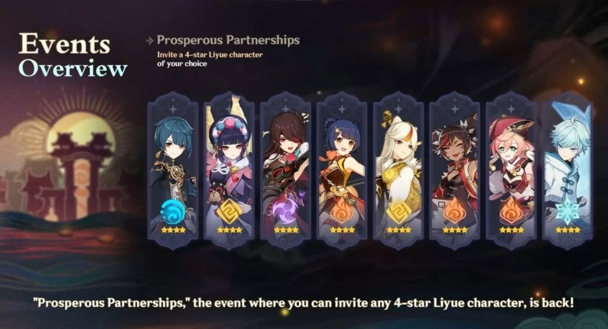 Qual personagem 4 Star Liyue grátis você deve escolher no evento Stand By  Me do Genshin Impact? - Jugo Mobile