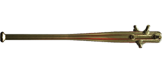 gold plated baseball bat