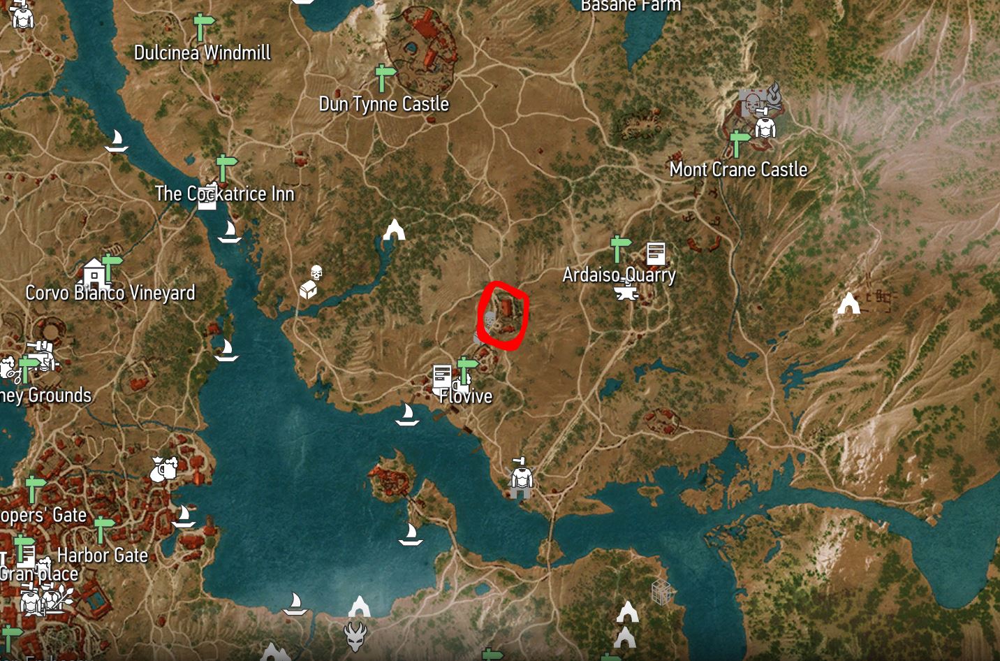 grandmaster ursine armor diagram location witcher 3