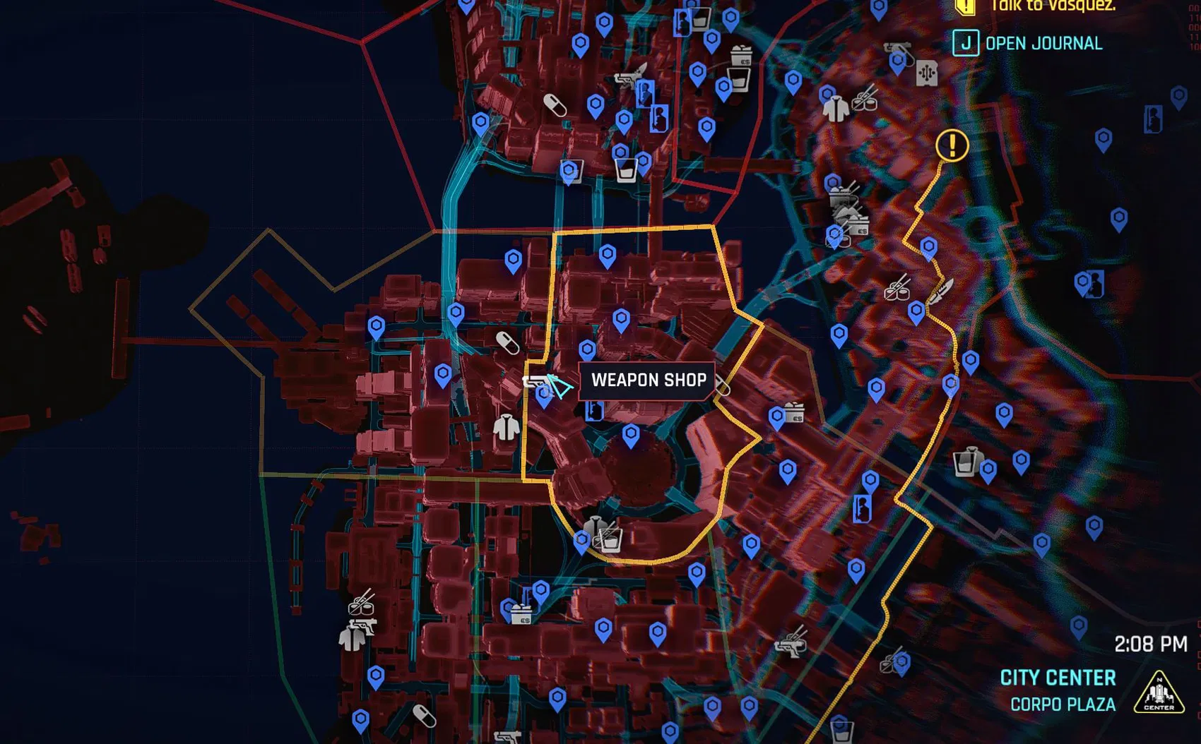 All Weapon Vendors Locations Cyberpunk 2077