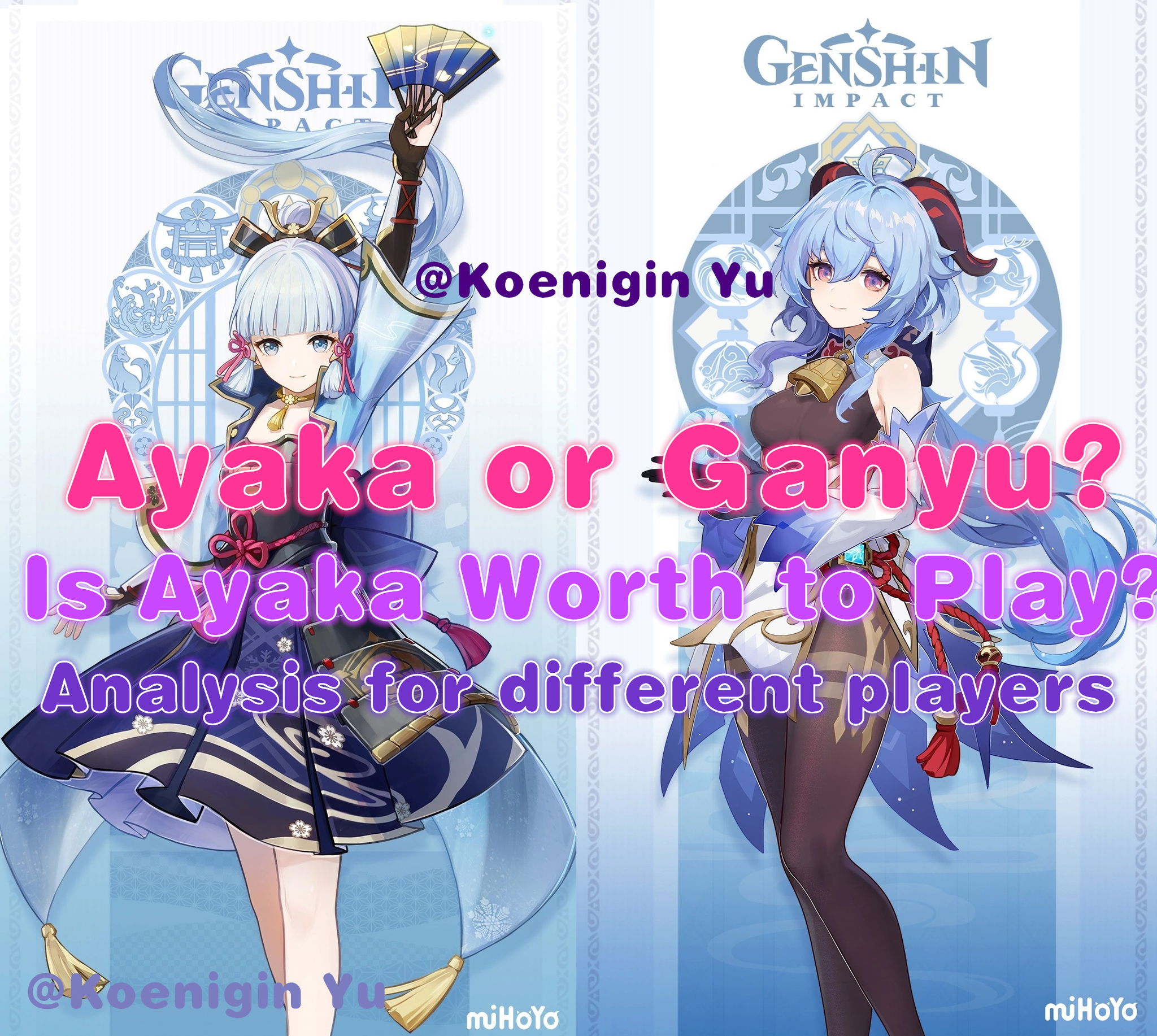 Genshin, Best Teams For Ayaka