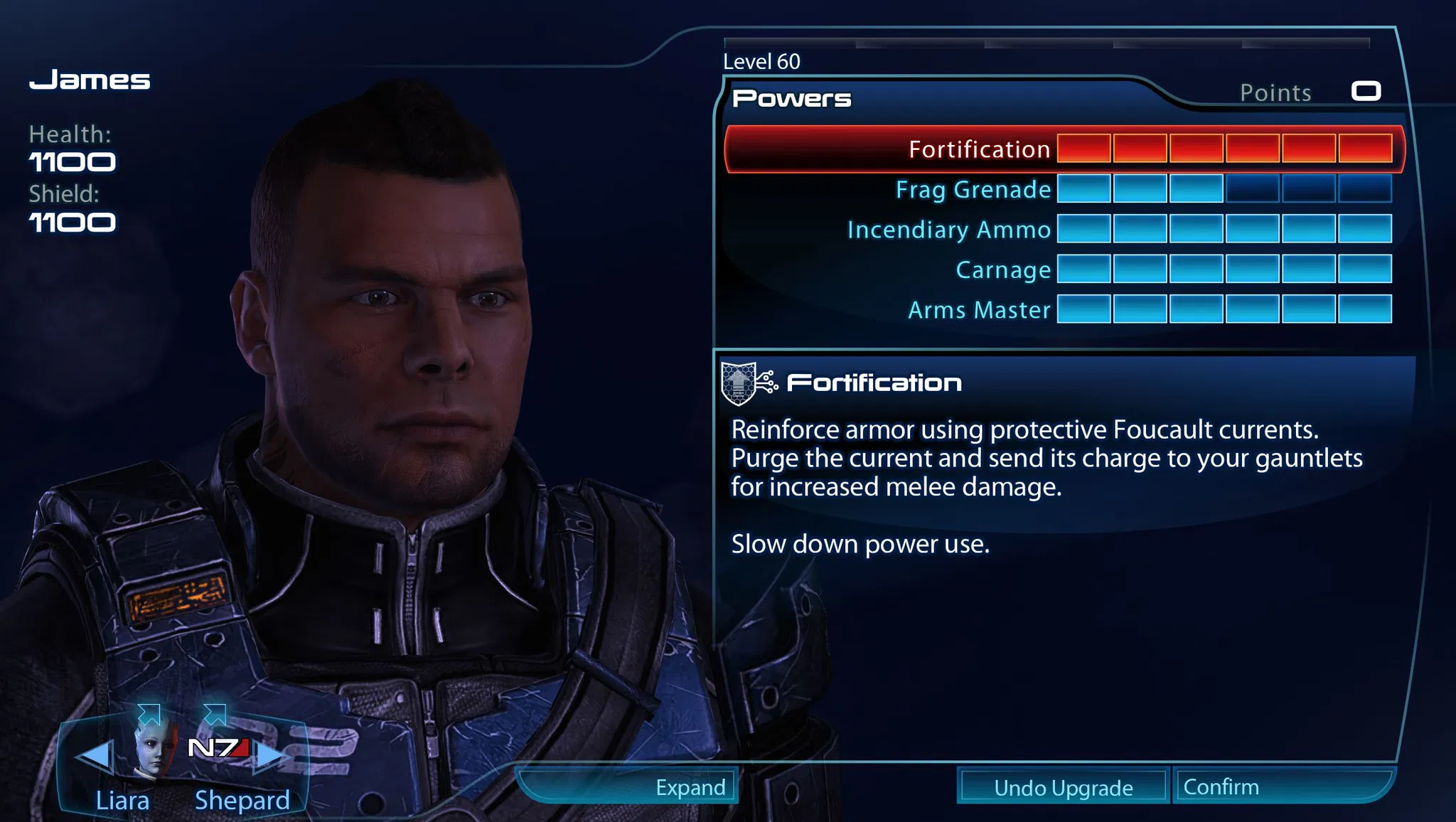 James Vega Build Mass Effect 3 Me3 