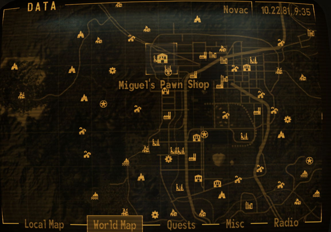 miguels pawn shop location fallout new vegas