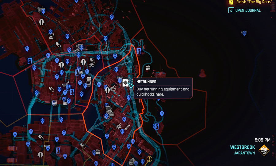 Netrunner locations | Cyberpunk 2077