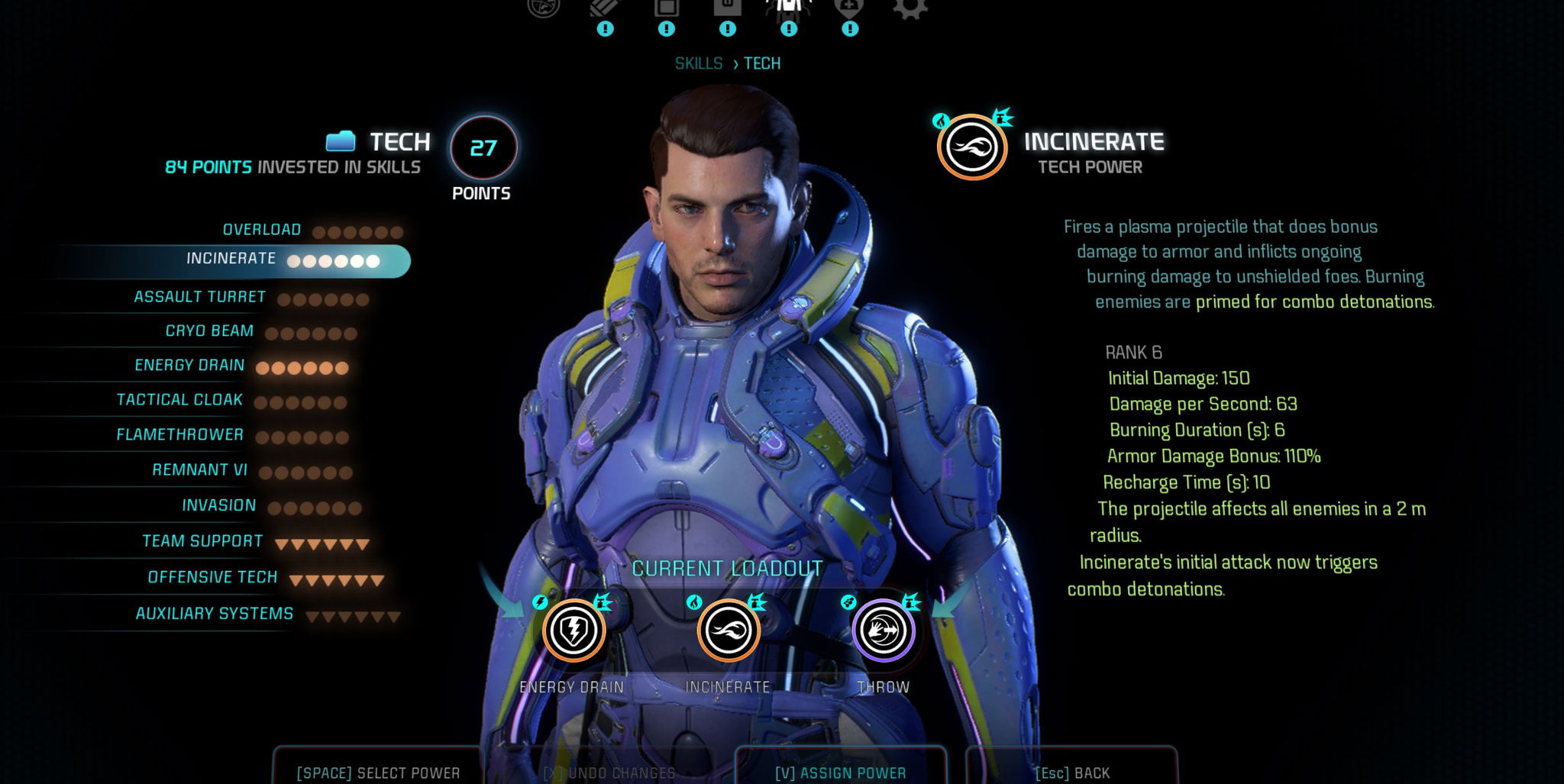 sentinel build tech tree mass effect andromeda