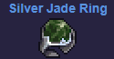 Silver Jade Ring