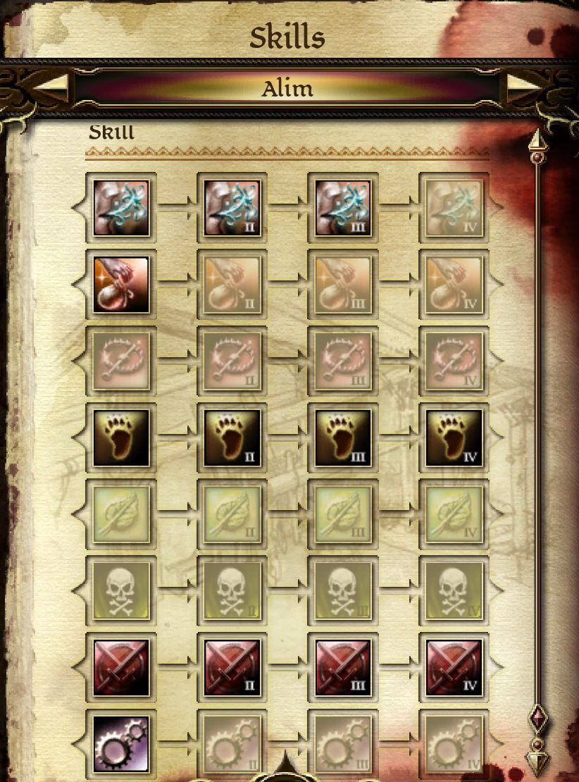 Skills dao archer build 