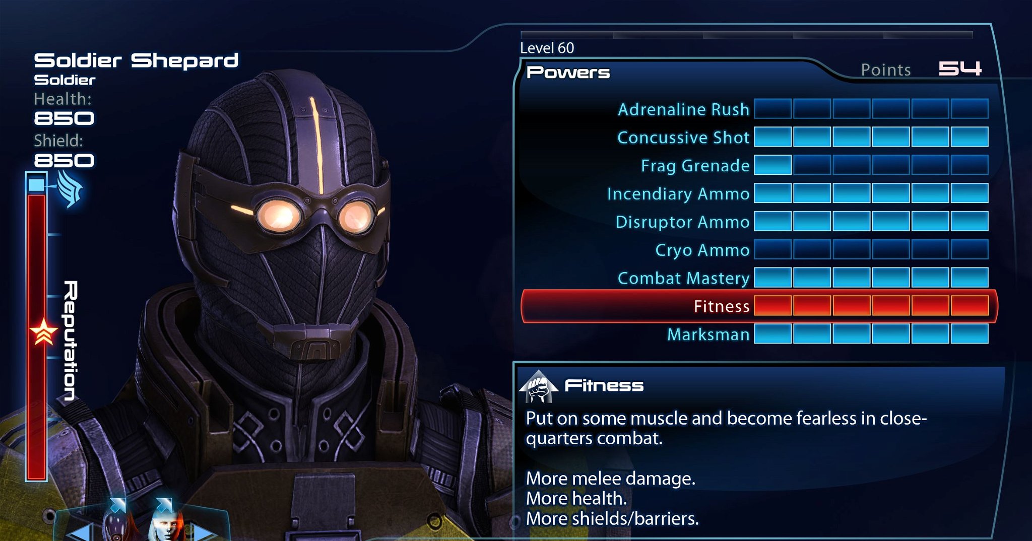 soldier build squad abilities mass effect 3