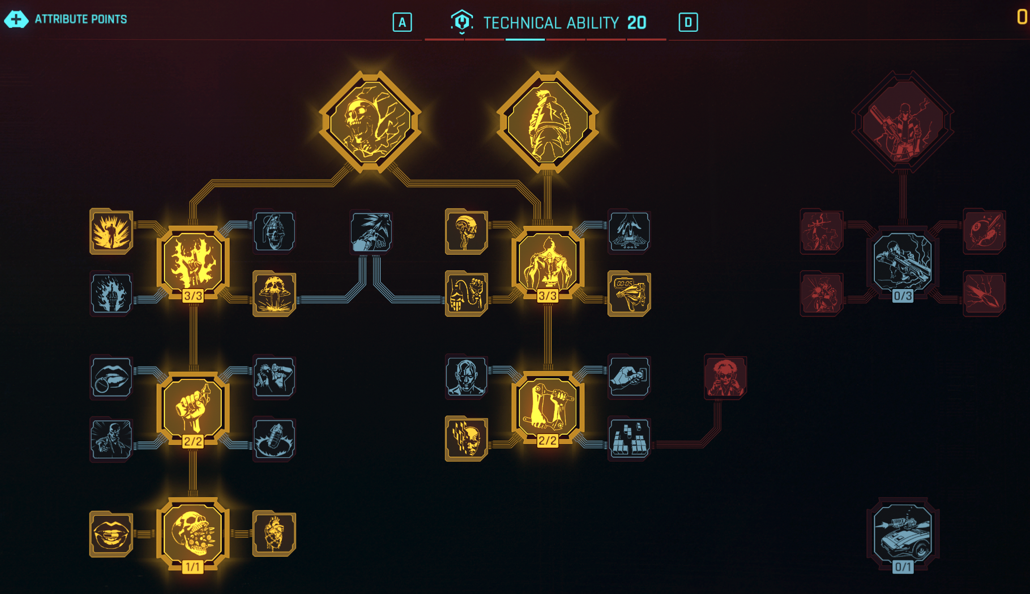 solo build technical ability perks cyberpunk 2077