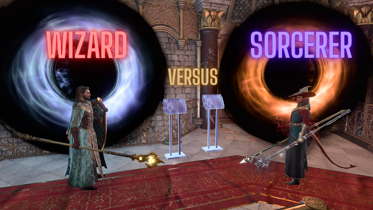 Sorcerer vs Wizard comparison - Sharing my Knowledge and tips