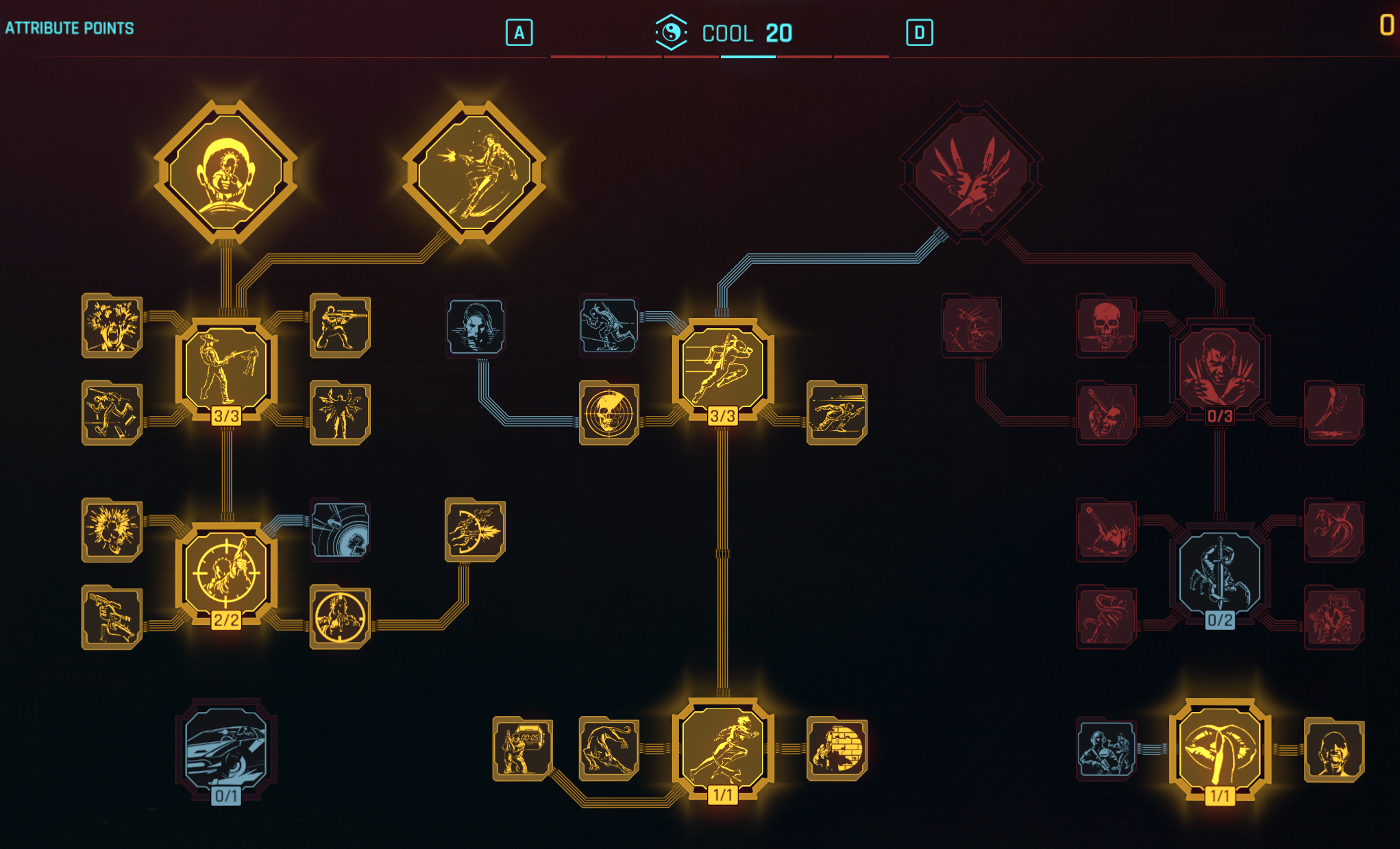 stealth assassin time slow build cool perks cyberpunk 2077