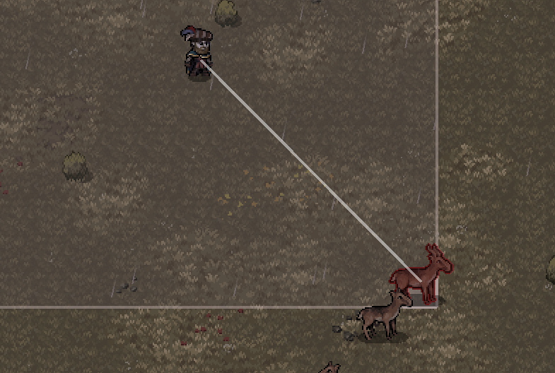 TargetTile THrown Dagger