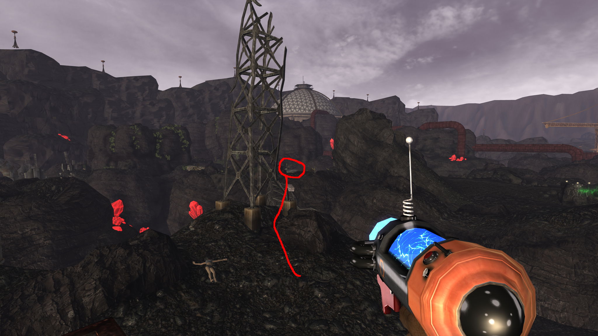 Valence Radii-Accentuator signal hill transmitter fountain location fallout new vegas