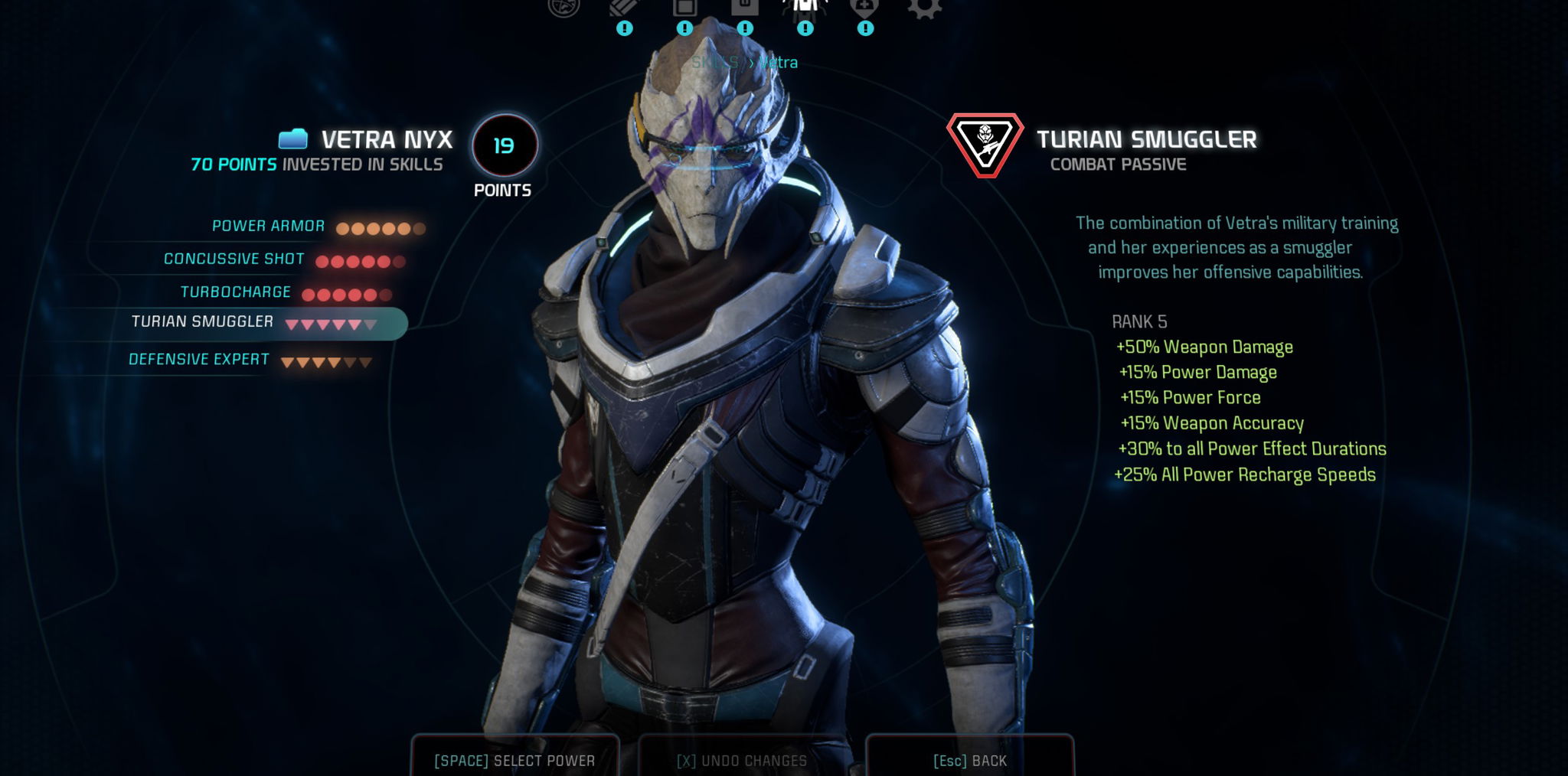 Vetra skills mass effect andromeda