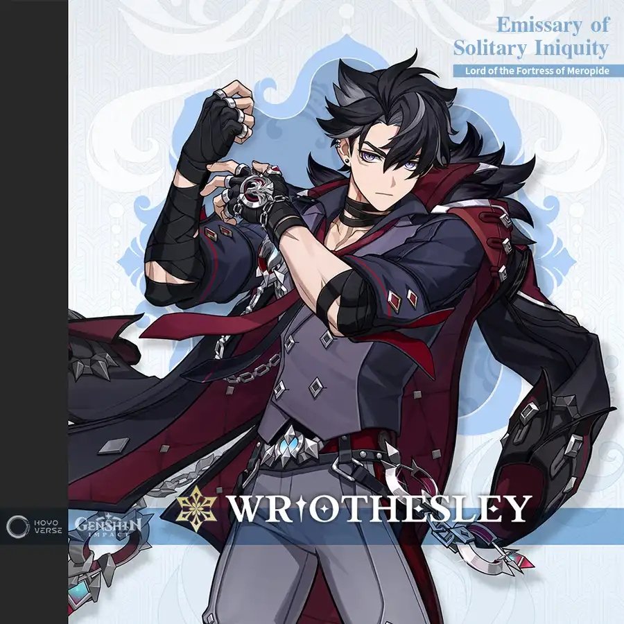 Wriothesley Best Guide: Weapon, Artifacts, Teams In-Depth Guide cover image